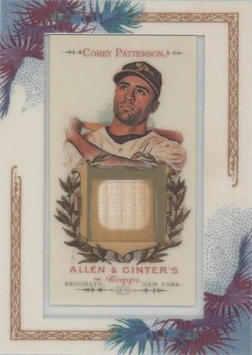 2007 Topps Allen & Ginter's - Corey Patterson #AGR-CP