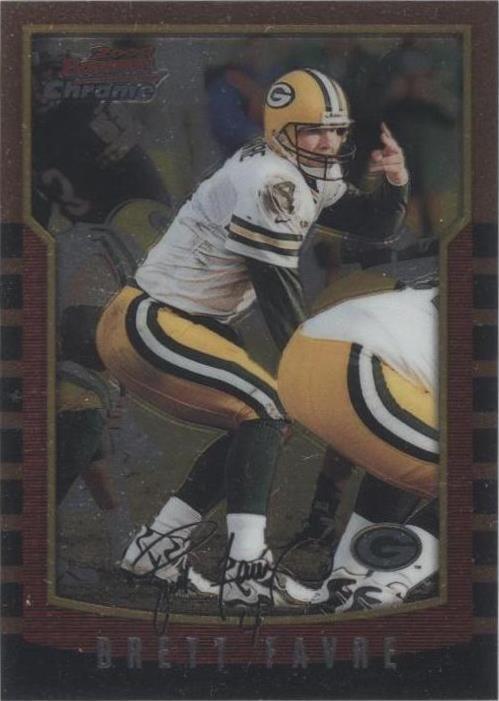 2000 Bowman Chrome Brett Favre #86