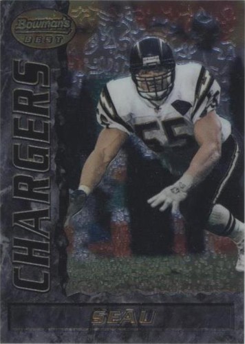 1995 Bowman's Best Junior Seau #25