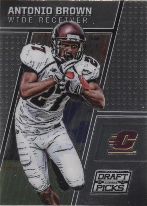 2016 Panini Prizm Collegiate Draft Picks Antonio Brown #10
