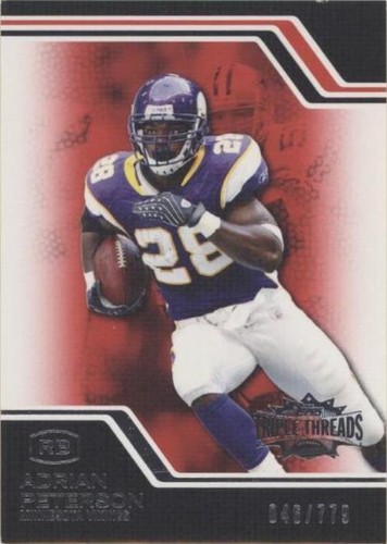 2008 Topps Triple Threads Adrian Peterson #29
