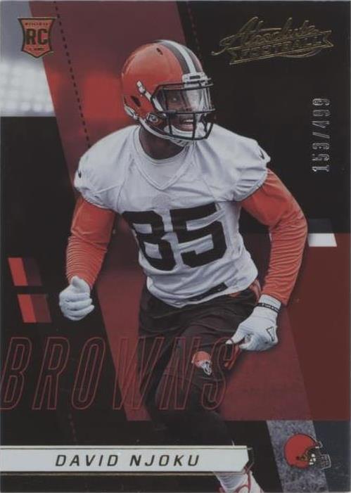 2017 Panini Absolute David Njoku #174