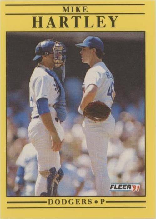 1991 Fleer - Mike Hartley #205