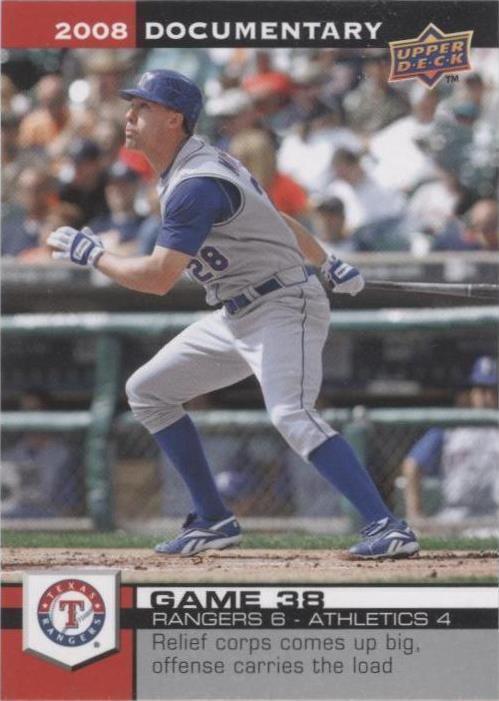 Documental Upper Deck 2008 - David Murphy #1178