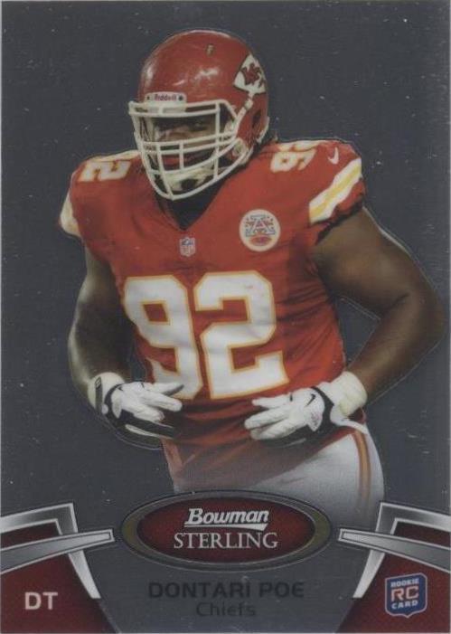 2012 Bowman Sterling Dontari Poe #34