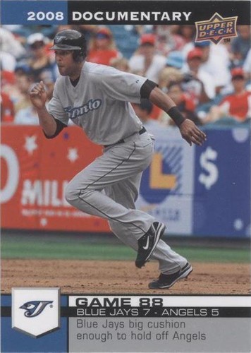 2008 Upper Deck Documentary - Alex Rios #2688