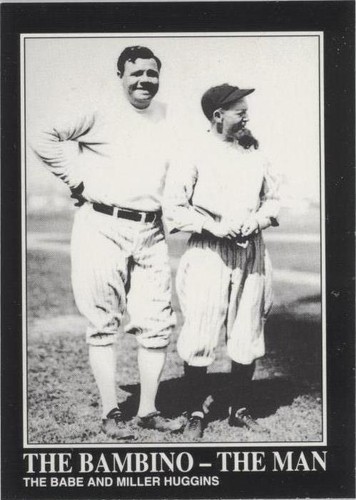 1992 Megacards The Babe Ruth Collection - Babe Ruth Miller Huggins #124