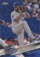 2017 Topps Chrome Sapphire Edition - Danny Duffy #634