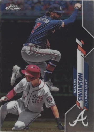 2020 Topps Chrome - Dansby Swanson #65