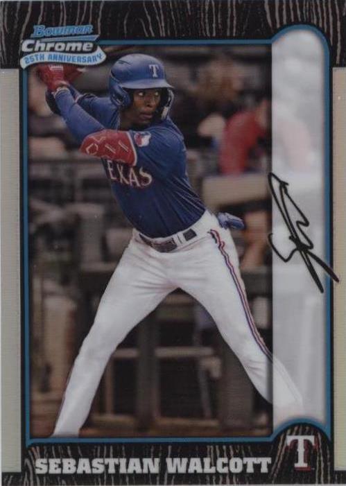 2024 Bowman Chrome - Sebastian Walcott #BC25-21
