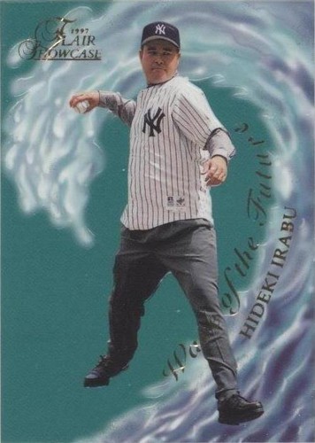 1997 Flair Showcase - Hideki Irabu #WF1