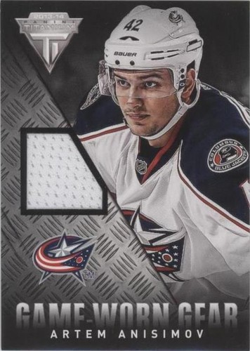 2013-14 Panini Titanium - Artem Anisimov #GG-AAN