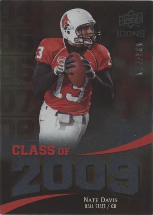 2009 Upper Deck Icons Nate Davis #2009-ND