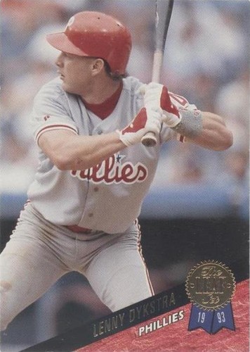 1993 Leaf - Lenny Dykstra #59