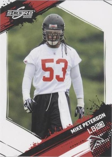 2009 Score Mike Peterson #137