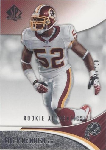2006 SP Authentic Roger Mcintosh #116