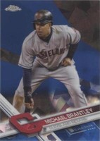 2017 Topps Chrome Sapphire Edition - Michael Brantley #605