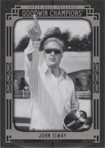 2015 Upper Deck Goodwin Champions John Elway #112