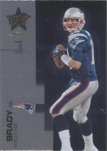 2007 Leaf Rookies & Stars Longevity Tom Brady #58