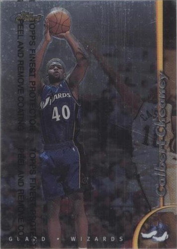 1998-99 Topps Finest - Calbert Cheaney #52