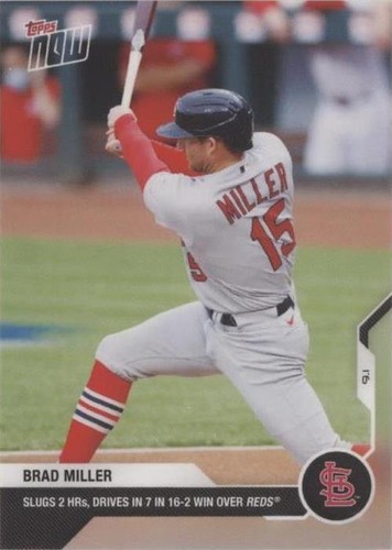 2020 Topps Now - Brad Miller #195