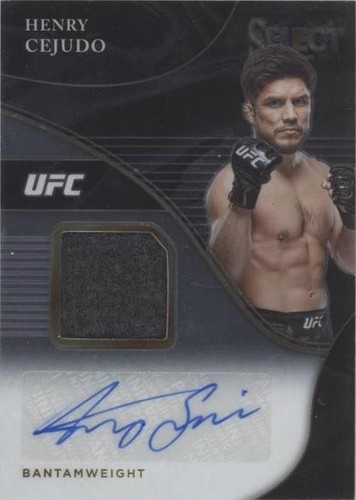 2021 Panini Select UFC - Henry Cejudo #AM-HCJ