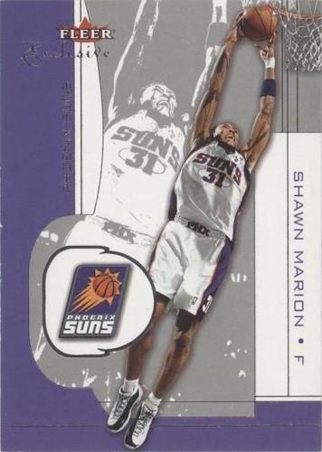 2001-02 Fleer Exclusive - Shawn Marion #23