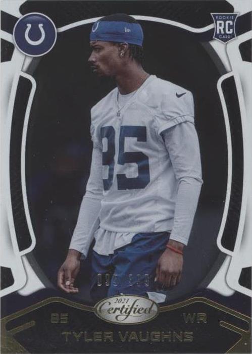 2021 Panini Certified Tyler Vaughns #193