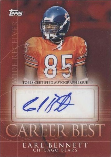 2009 Topps Earl Bennett #CBA-EB