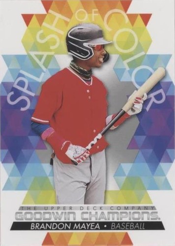 2022 Upper Deck Goodwin Champions - Brando Mayea #126