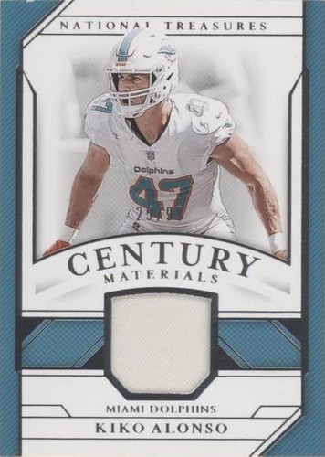 2018 Panini National Treasures Kiko Alonso #CM-KA