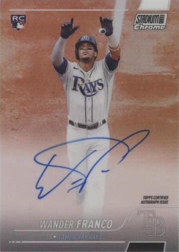 2022 Topps Stadium Club Chrome - Wander Franco #SCCBA-WF