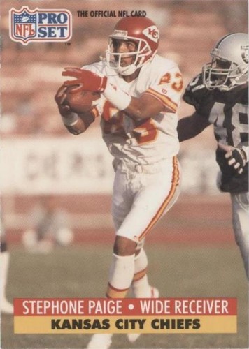 1991 Pro Set Stephone Paige #186