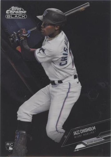 2021 Topps Chrome Black - Jazz Chisholm #78