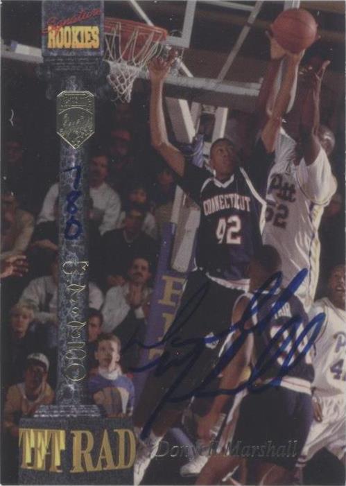 1994 年签名新秀 Tetrad - Donyell Marshall #60