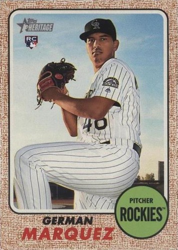 2017 Topps Heritage High Number - German Marquez #685