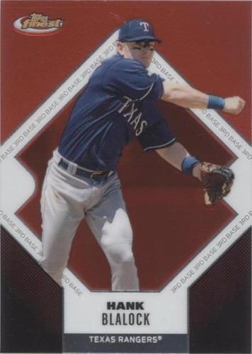 2006 Topps Finest - Hank Blalock #78