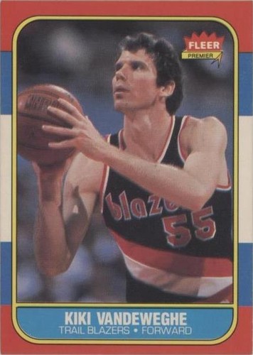 1986-87 Fleer - Kiki Vandeweghe #117