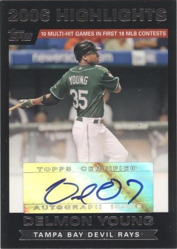 2007 Topps - Delmon Young #HADY
