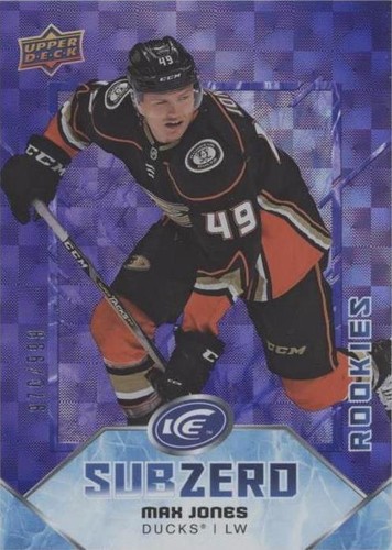 2019-20 Upper Deck Ice - Max Jones #SZ-37