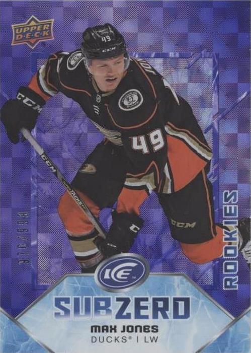 2019-20 Upper Deck Ice - Max Jones #SZ-37