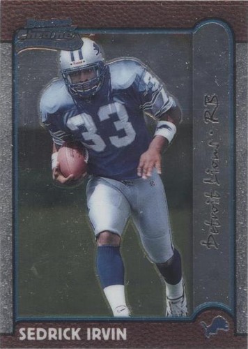 1999 Bowman Chrome Sedrick Irvin #159