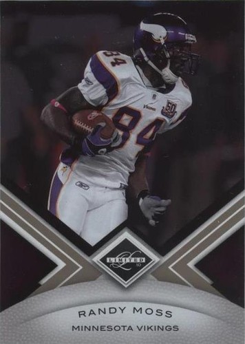 2010 Panini Limited Randy Moss #58