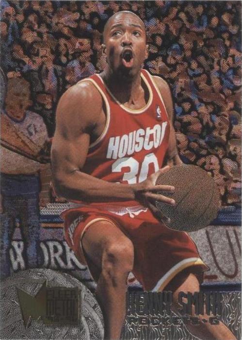 1995 - 96 Fleer 金属 - Kenny Smith #41
