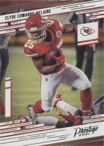 2021 Panini Prestige Clyde Edwards-Helaire #92