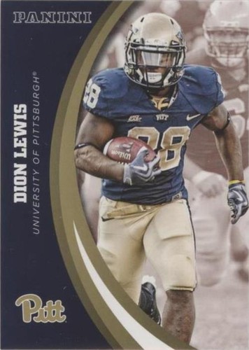2016 Panini Pitt Panthers Dion Lewis #38