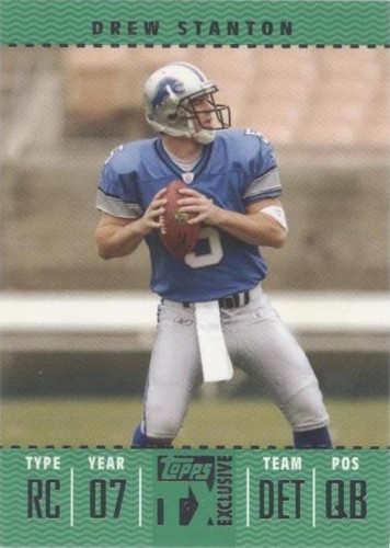 2007 Topps TX Exclusive Drew Stanton #122