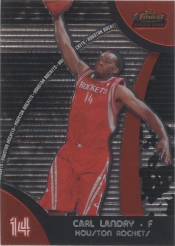2007-08 Topps Finest - Carl Landry #55