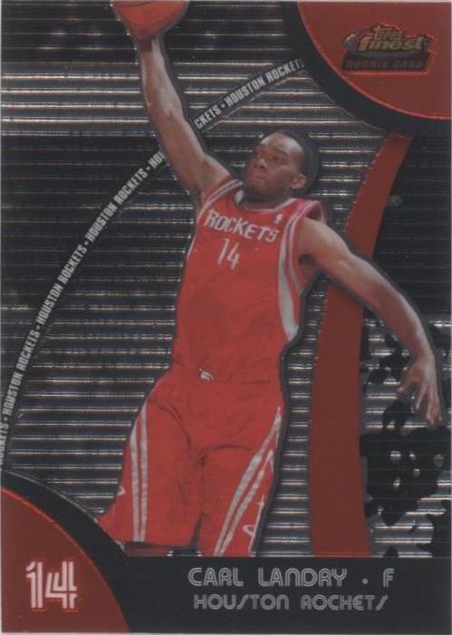 Topps Finest 2007-08 - Carl Landry #55