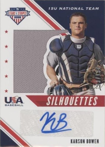 2020 Panini USA Baseball Stars & Stripes - Karson Bowen #USJ-KB